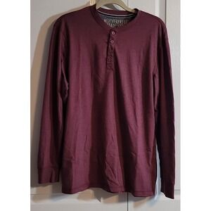 WEATHERPROOF VINTAGE,Henley Long Sleeve t-shirt size Large